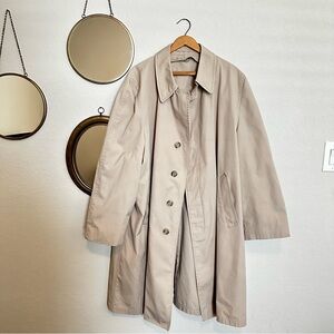 London Fog Khaki Trench Shell
